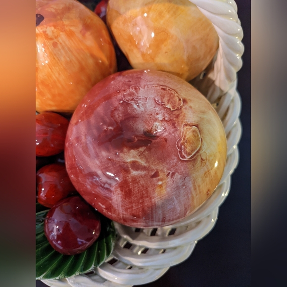 Italian ceramic fruit bowl - Picture 5 of 11